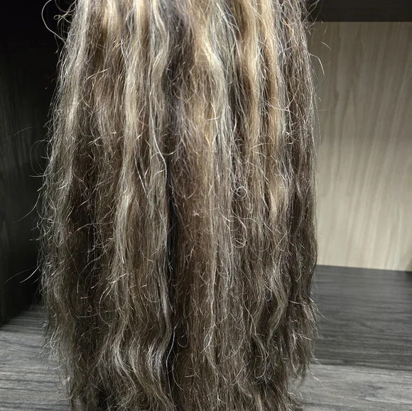 Hat fall wig
